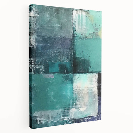 Abstract strokes wall art on stretched canvas, showcasing vibrant colors and dynamic patterns. Perfect for modern home decor, adding a touch of creativity and style.