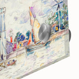 Modern Wall Art: La Rochelle Harbor Scene by Paul Signac