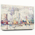 Modern Wall Art: La Rochelle Harbor Scene by Paul Signac