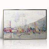 Modern Wall Art: La Rochelle Harbor Scene by Paul Signac