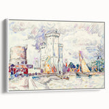 Modern Wall Art: La Rochelle Harbor Scene by Paul Signac