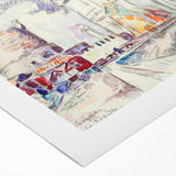 Modern Wall Art: La Rochelle Harbor Scene by Paul Signac