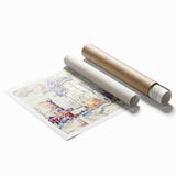 Modern Wall Art: La Rochelle Harbor Scene by Paul Signac