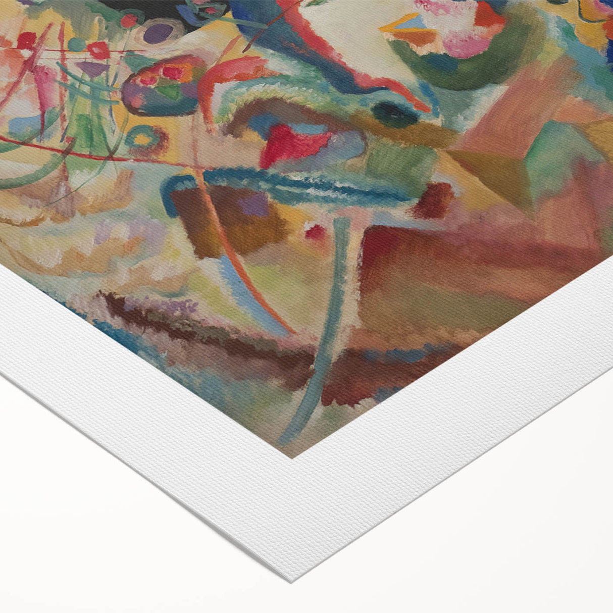 Abstract Modern Art: Sketch for Composition VII by Kandinsky