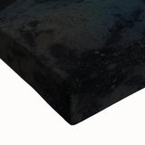 Close-up of a stretched canvas artwork depicting a vibrant landscape with a majestic castle, showcasing rich colors and intricate details, perfect for home decor.