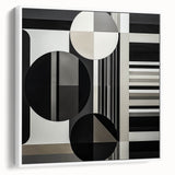 Minimalist Black & White Bedroom Wall Art - Framed & Canvas