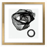 Minimalist Abstract Living Room Wall Art – Black & White Canvas