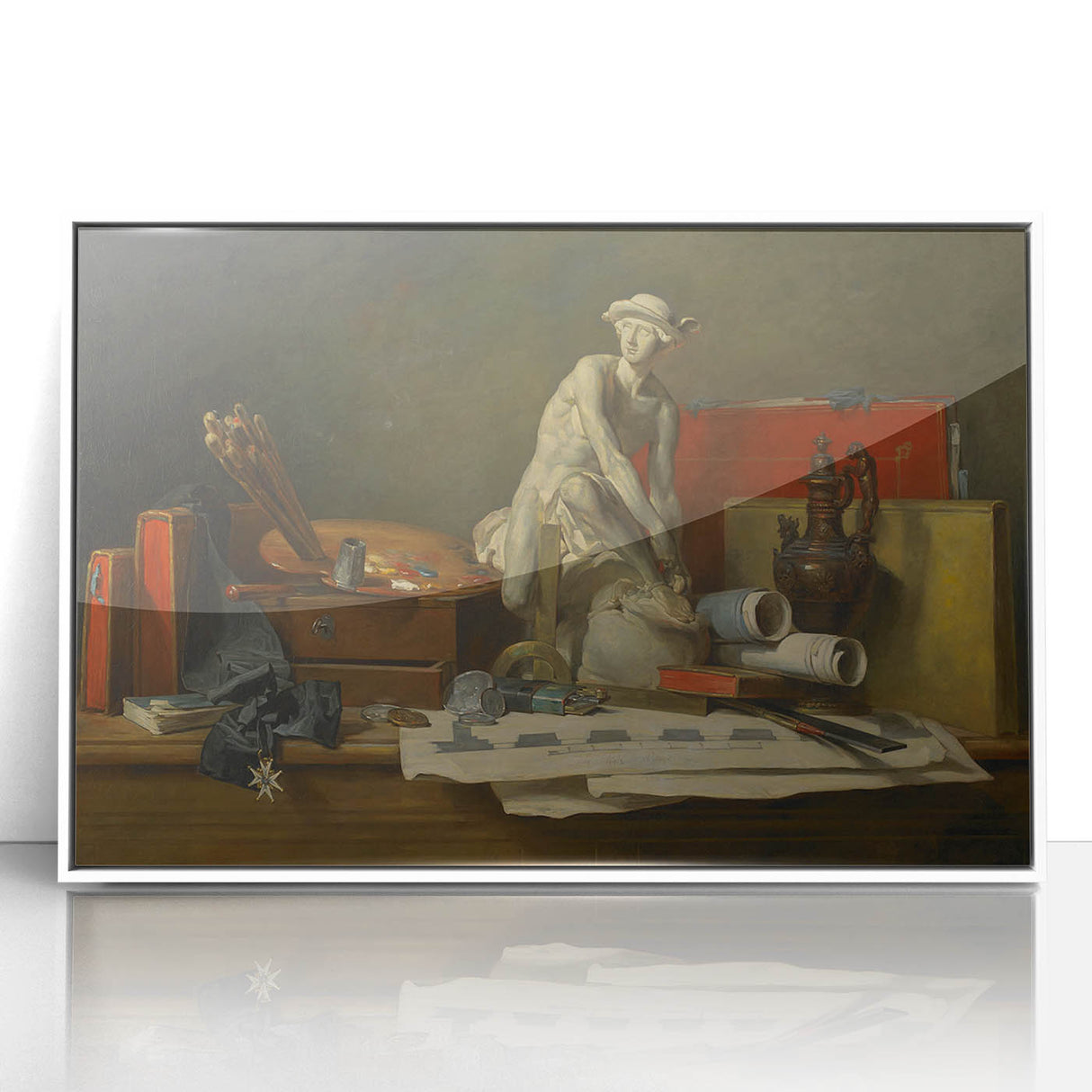 18th Century Neoclassical Still Life Greco-Roman Art Print