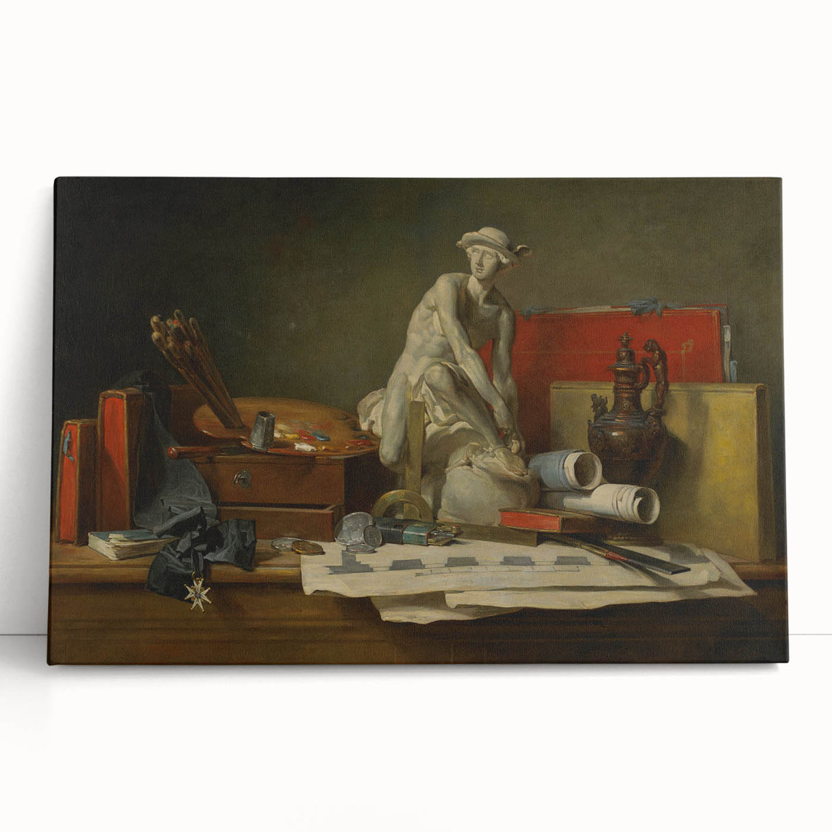 18th Century Neoclassical Still Life Greco-Roman Art Print