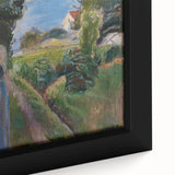 Expressionist Art: Evening Passion by Edvard Munch Canvas Print