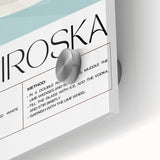 Large abstract wall art in muted earth tones on acrylic glass, ideal for dining room ambiance.