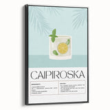 Black and white vintage poster art of a landscape on framed canvas, suitable for bedroom wall decor.