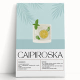 Black and white stretched canvas featuring an oversized coffee cup, ideal for kitchen wall art.