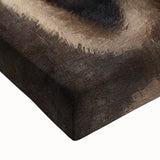 Holiday Wall Decorations - Santa with Gift in Snow Christmas Artwork