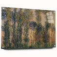 Impressionist Sunrise - Monet's Poplars at Giverny, Elegant Framed Print