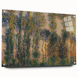 Impressionist Sunrise - Monet's Poplars at Giverny, Elegant Framed Print