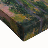 Impressionist Sunrise - Monet's Poplars at Giverny, Elegant Framed Print