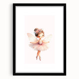 Children’s Wall Decor - Fairy Ballerina Kids Room Art Print