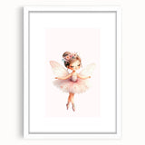 Children’s Wall Decor - Fairy Ballerina Kids Room Art Print