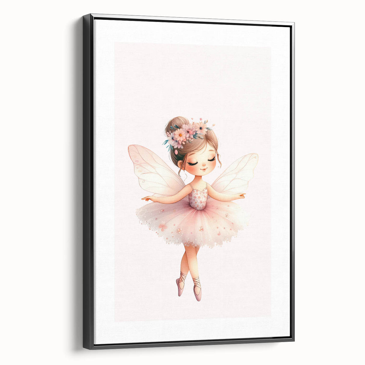 Children’s Wall Decor - Fairy Ballerina Kids Room Art Print