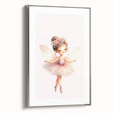 Children’s Wall Decor - Fairy Ballerina Kids Room Art Print