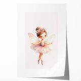Children’s Wall Decor - Fairy Ballerina Kids Room Art Print