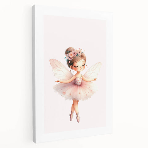 Children’s Wall Decor - Fairy Ballerina Kids Room Art Print