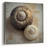 Framed canvas featuring a landscape art painting with vibrant green and blue tones, ideal for living room decor.