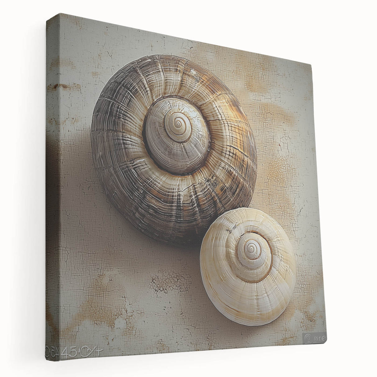 Close-up nature photography on large stretched canvas, featuring vivid green foliage, ideal for kitchen wall art.