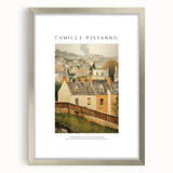 Textured abstract art print in muted earth tones on a silver-framed canvas, ideal for bedroom wall decor.