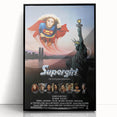 Retro Wall Art - Supergirl Movie Poster - 80s Vintage Art Prints