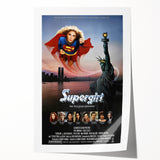 Retro Wall Art - Supergirl Movie Poster - 80s Vintage Art Prints