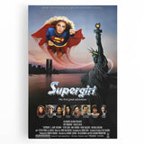Retro Wall Art - Supergirl Movie Poster - 80s Vintage Art Prints