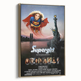 Retro Wall Art - Supergirl Movie Poster - 80s Vintage Art Prints