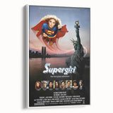 Retro Wall Art - Supergirl Movie Poster - 80s Vintage Art Prints