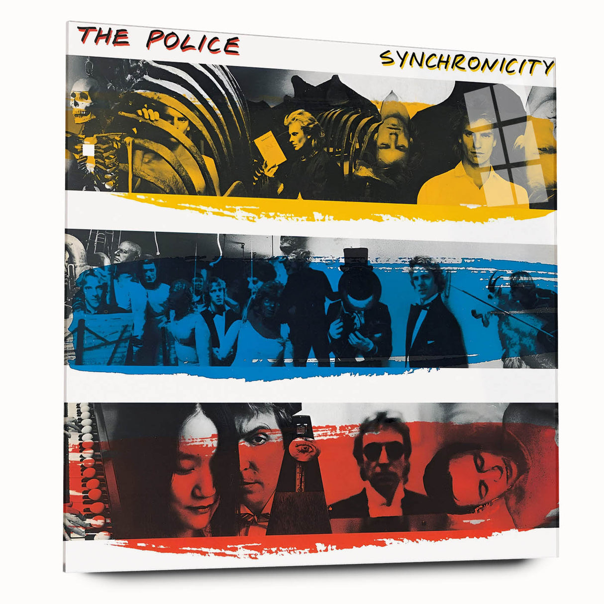 Retro The Police Synchronicity Poster - Vintage Prints for Wall Art