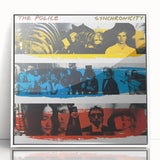 Retro The Police Synchronicity Poster - Vintage Prints for Wall Art