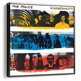 Retro The Police Synchronicity Poster - Vintage Prints for Wall Art
