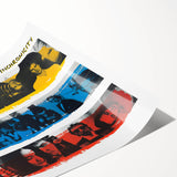 Retro The Police Synchronicity Poster - Vintage Prints for Wall Art
