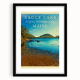 Retro Maine Travel Poster – Vintage Prints & Nostalgic Wall Art