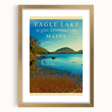 Retro Maine Travel Poster – Vintage Prints & Nostalgic Wall Art