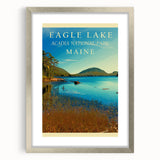 Retro Maine Travel Poster – Vintage Prints & Nostalgic Wall Art