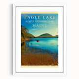 Retro Maine Travel Poster – Vintage Prints & Nostalgic Wall Art