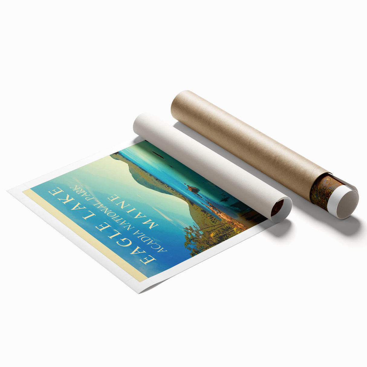 Retro Maine Travel Poster – Vintage Prints & Nostalgic Wall Art