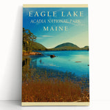 Retro Maine Travel Poster – Vintage Prints & Nostalgic Wall Art