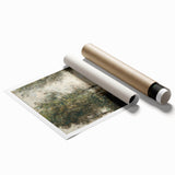 Wooded Landscape with Cows by Jean-Baptiste Corot - Classic Art Print