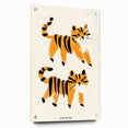 Playful Orange Cats – Boys Room Wall Art for Animal Lovers