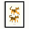 Playful Orange Cats – Boys Room Wall Art for Animal Lovers