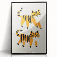 Playful Orange Cats – Boys Room Wall Art for Animal Lovers