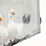 Elegant Geese Nursery Wall Art - Acrylic Nursery Art